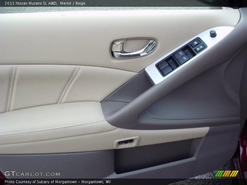 Merlot / Beige 2011 Nissan Murano SL AWD