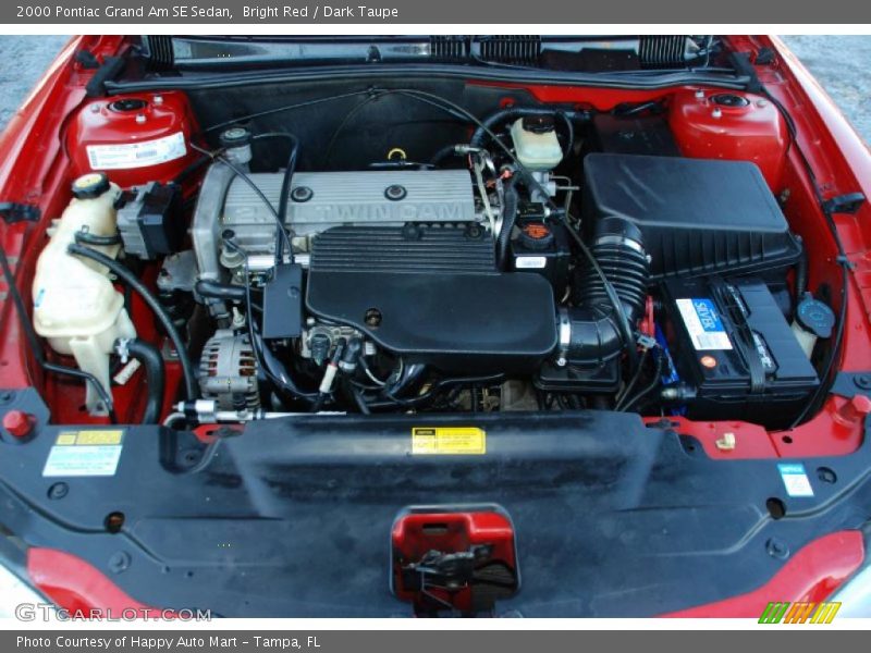  2000 Grand Am SE Sedan Engine - 2.4 Liter DOHC 16-Valve 4 Cylinder