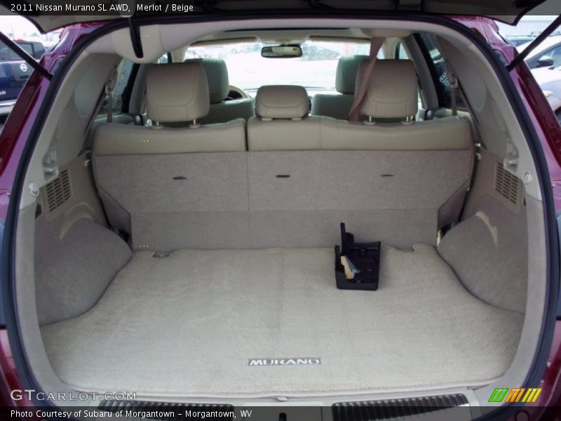 Merlot / Beige 2011 Nissan Murano SL AWD