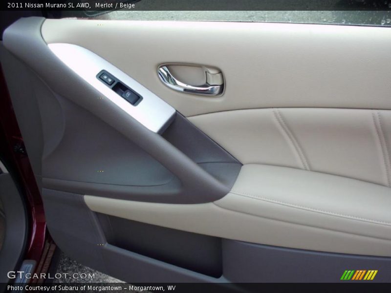 Merlot / Beige 2011 Nissan Murano SL AWD