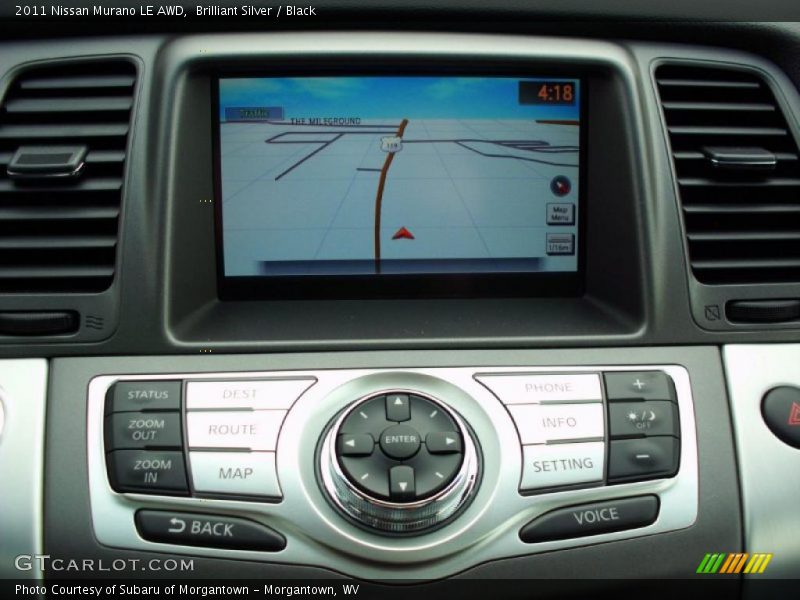 Navigation of 2011 Murano LE AWD