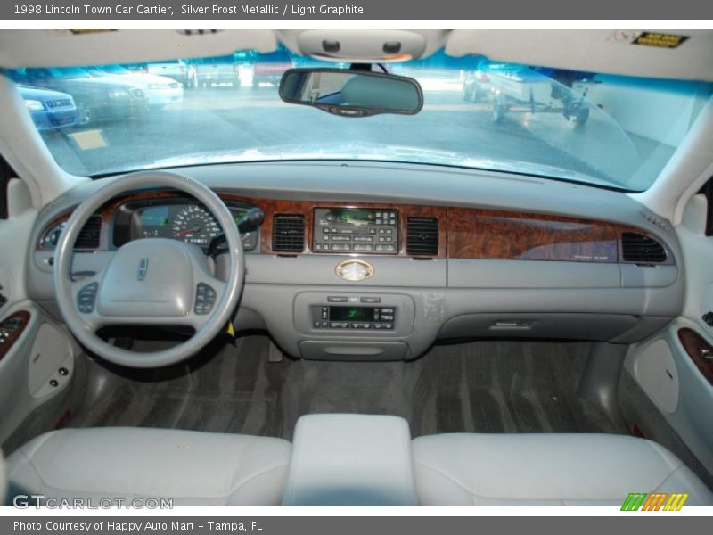 Dashboard of 1998 Town Car Cartier