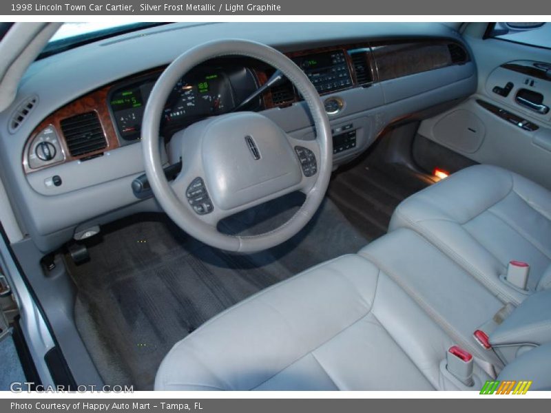  1998 Town Car Cartier Light Graphite Interior