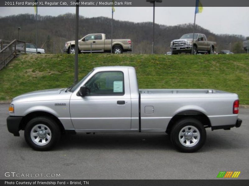  2011 Ranger XL Regular Cab Silver Metallic