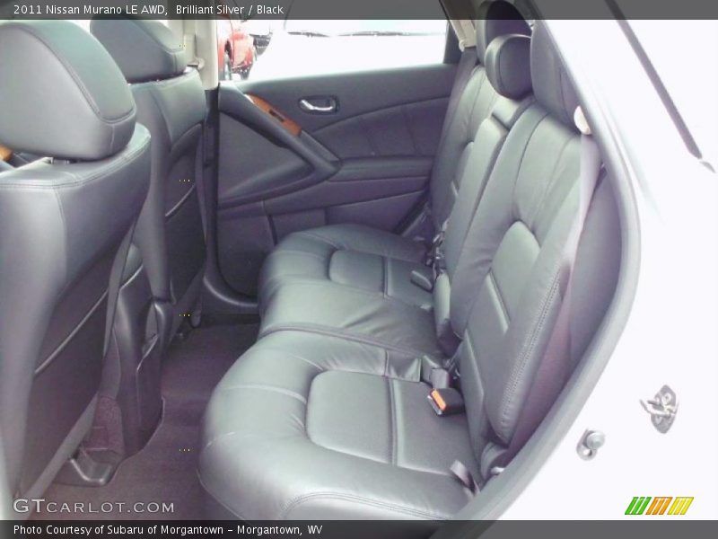 Brilliant Silver / Black 2011 Nissan Murano LE AWD