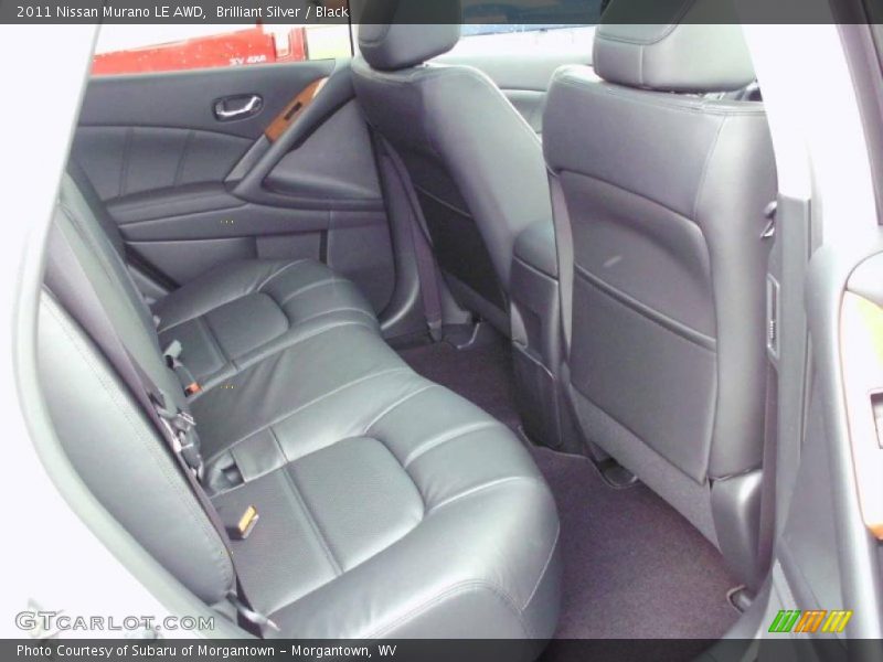 Brilliant Silver / Black 2011 Nissan Murano LE AWD
