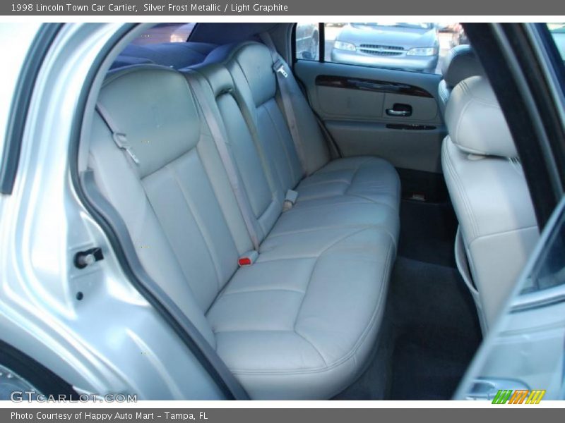 Silver Frost Metallic / Light Graphite 1998 Lincoln Town Car Cartier