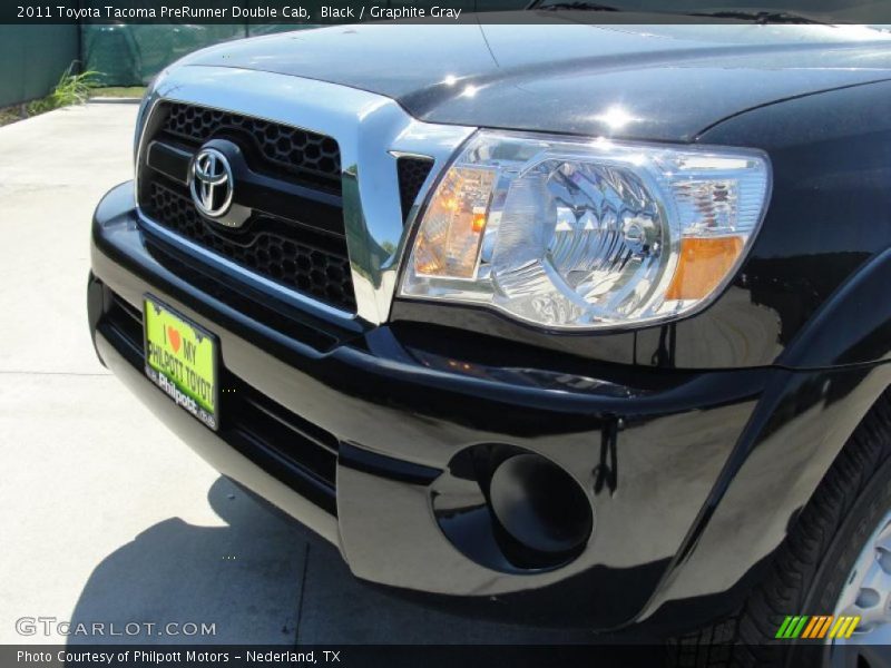 Black / Graphite Gray 2011 Toyota Tacoma PreRunner Double Cab