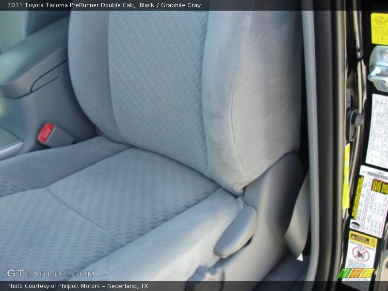Black / Graphite Gray 2011 Toyota Tacoma PreRunner Double Cab