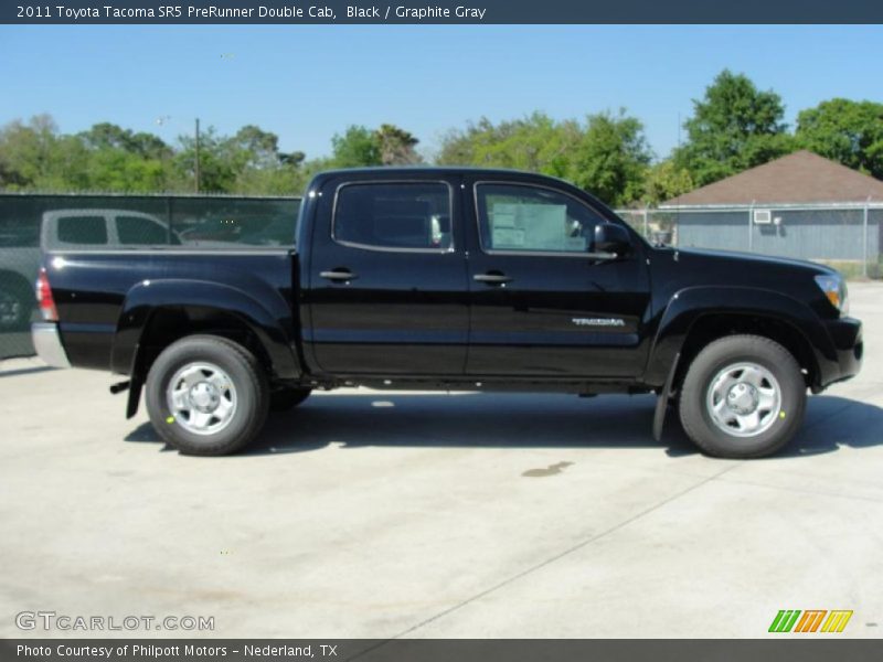 Black / Graphite Gray 2011 Toyota Tacoma SR5 PreRunner Double Cab