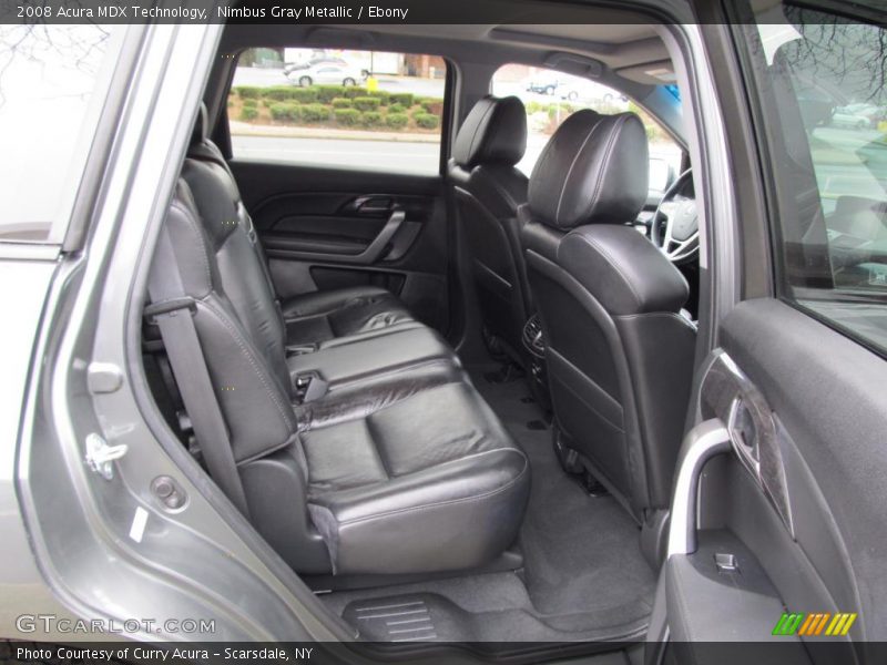 Nimbus Gray Metallic / Ebony 2008 Acura MDX Technology