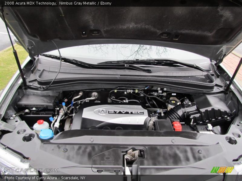 Nimbus Gray Metallic / Ebony 2008 Acura MDX Technology