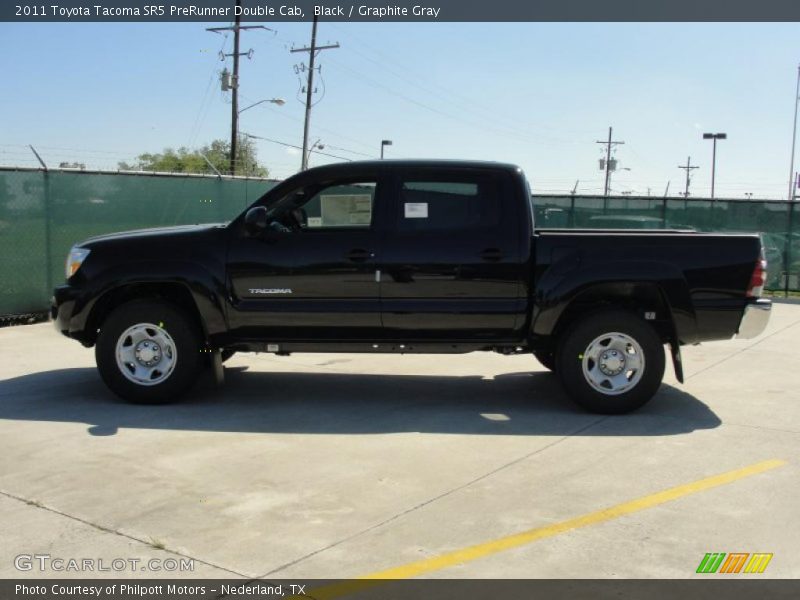 Black / Graphite Gray 2011 Toyota Tacoma SR5 PreRunner Double Cab