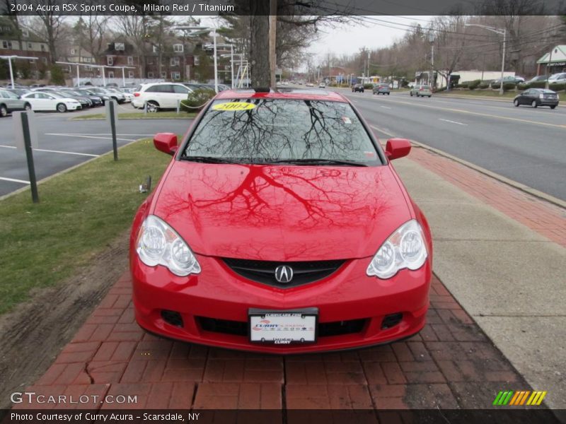 Milano Red / Titanium 2004 Acura RSX Sports Coupe
