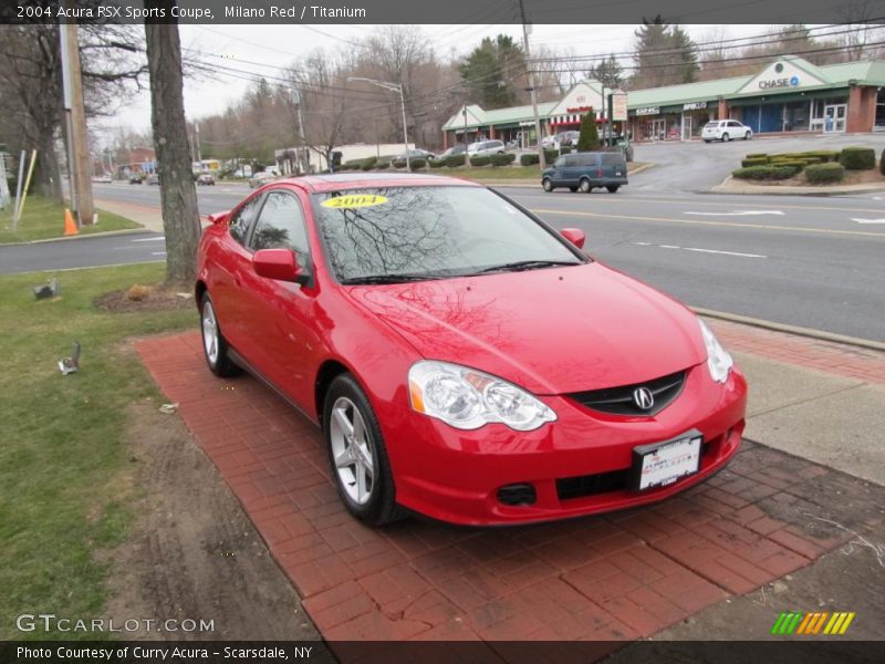 Milano Red / Titanium 2004 Acura RSX Sports Coupe