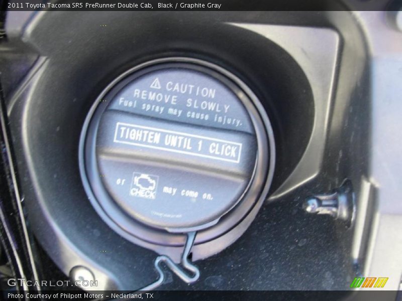 Black / Graphite Gray 2011 Toyota Tacoma SR5 PreRunner Double Cab