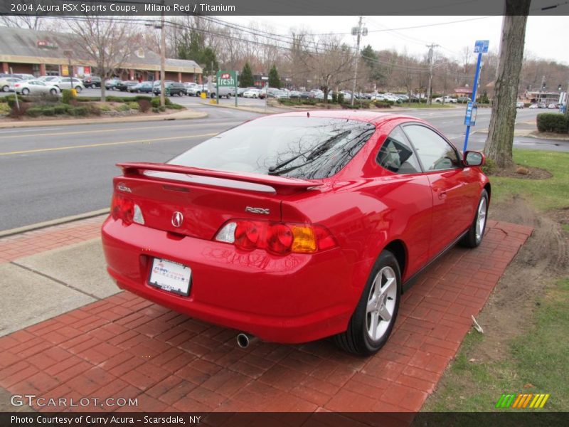 Milano Red / Titanium 2004 Acura RSX Sports Coupe