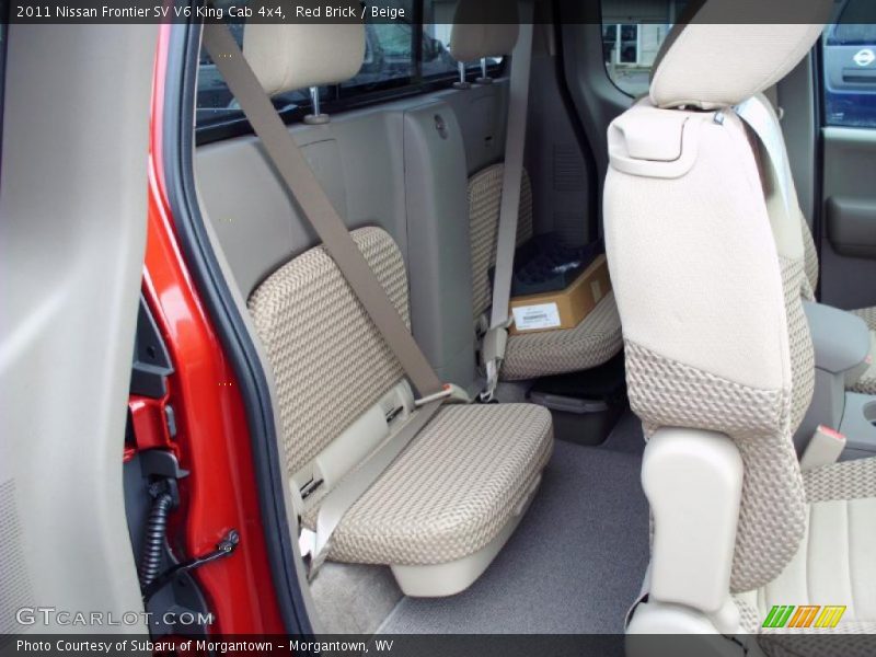 Red Brick / Beige 2011 Nissan Frontier SV V6 King Cab 4x4