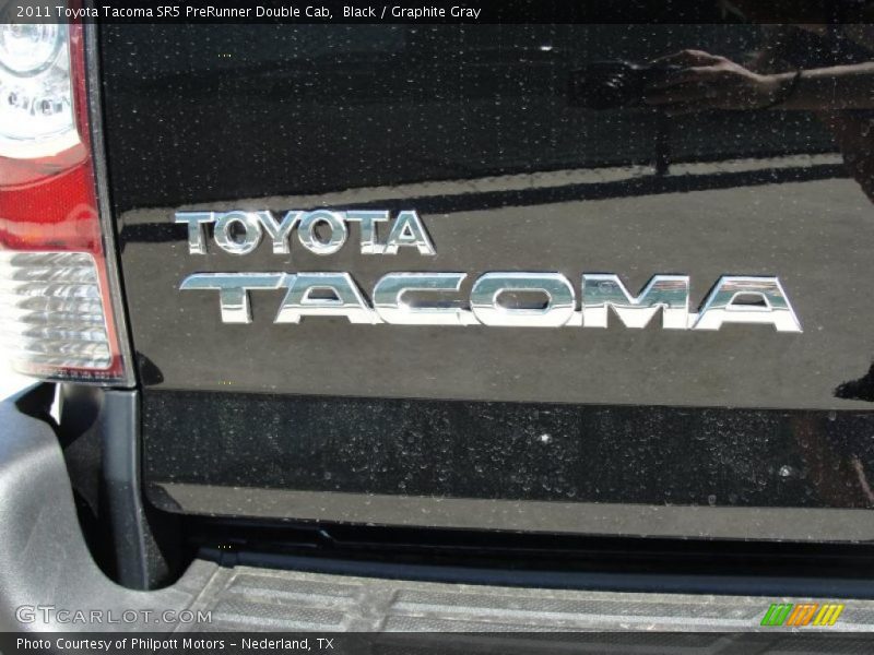 Black / Graphite Gray 2011 Toyota Tacoma SR5 PreRunner Double Cab