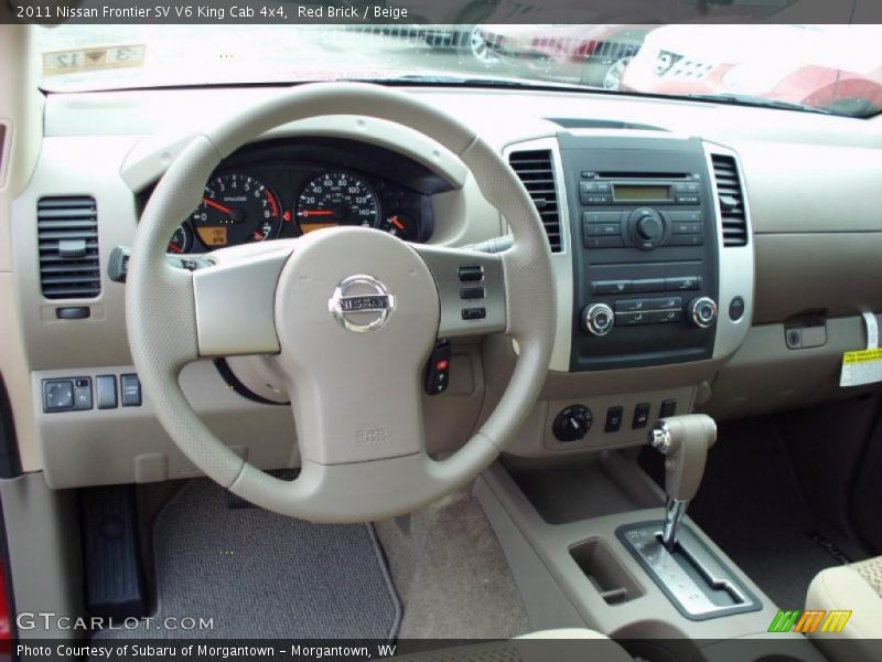 Red Brick / Beige 2011 Nissan Frontier SV V6 King Cab 4x4
