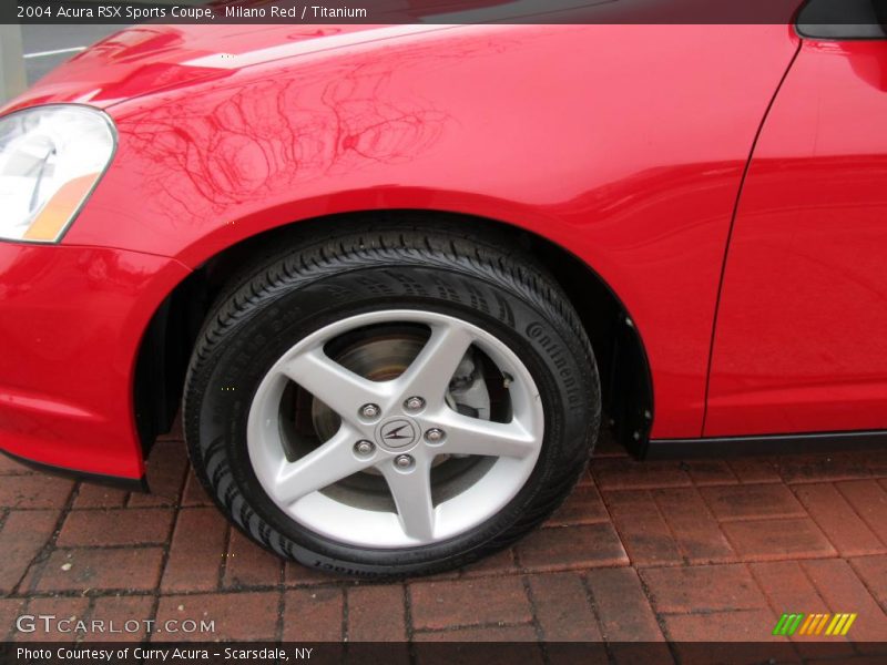 Milano Red / Titanium 2004 Acura RSX Sports Coupe