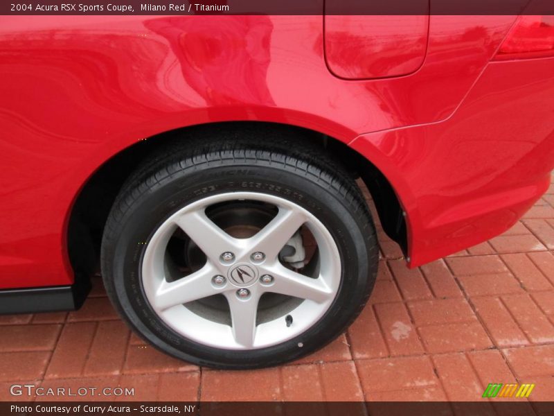 Milano Red / Titanium 2004 Acura RSX Sports Coupe