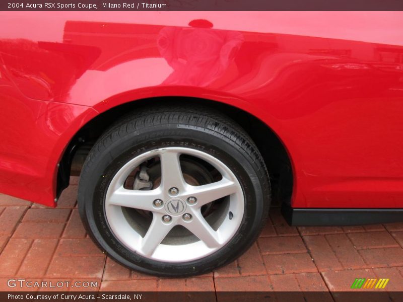Milano Red / Titanium 2004 Acura RSX Sports Coupe