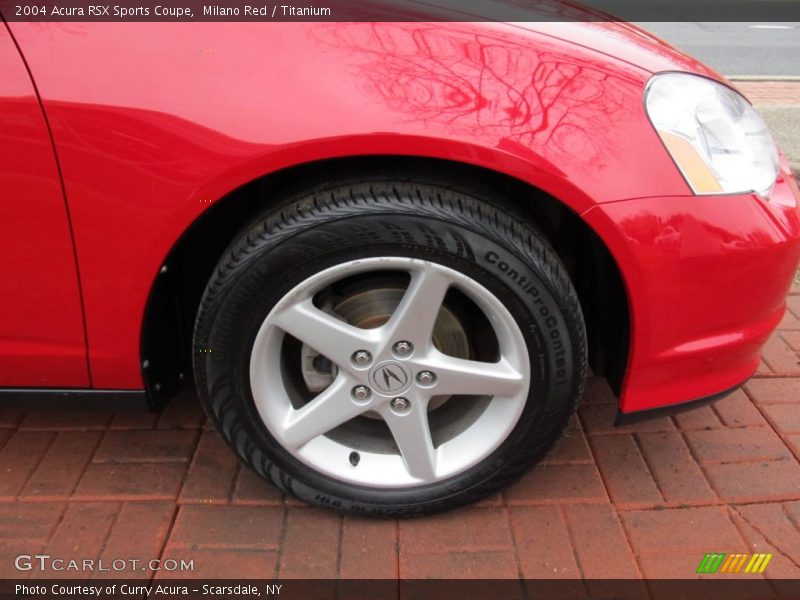 Milano Red / Titanium 2004 Acura RSX Sports Coupe