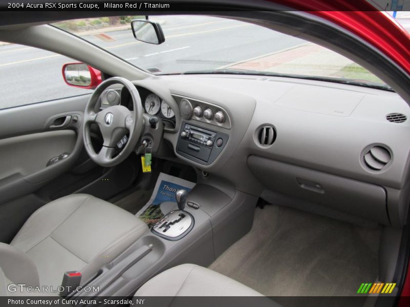 Milano Red / Titanium 2004 Acura RSX Sports Coupe