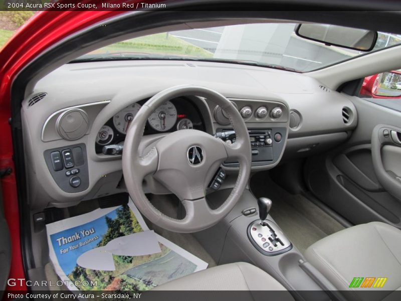 Milano Red / Titanium 2004 Acura RSX Sports Coupe