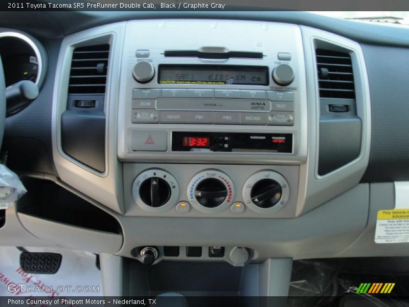 Black / Graphite Gray 2011 Toyota Tacoma SR5 PreRunner Double Cab