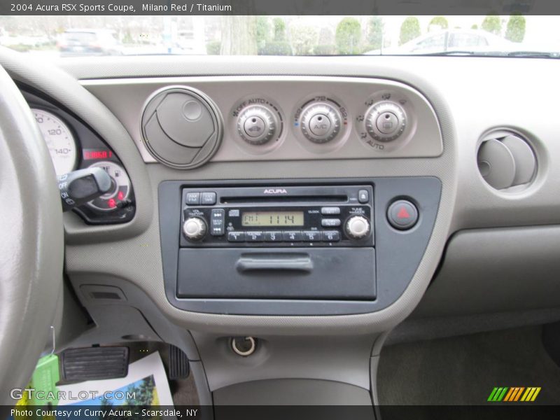 Milano Red / Titanium 2004 Acura RSX Sports Coupe