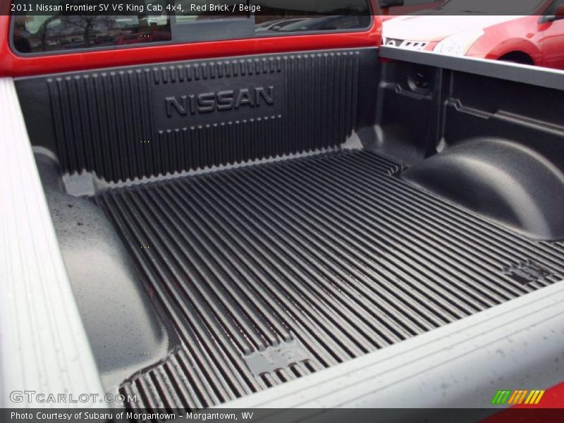 Red Brick / Beige 2011 Nissan Frontier SV V6 King Cab 4x4