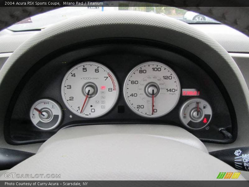 Milano Red / Titanium 2004 Acura RSX Sports Coupe