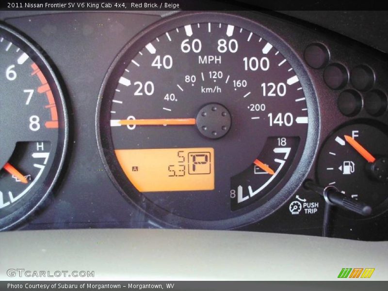 Red Brick / Beige 2011 Nissan Frontier SV V6 King Cab 4x4