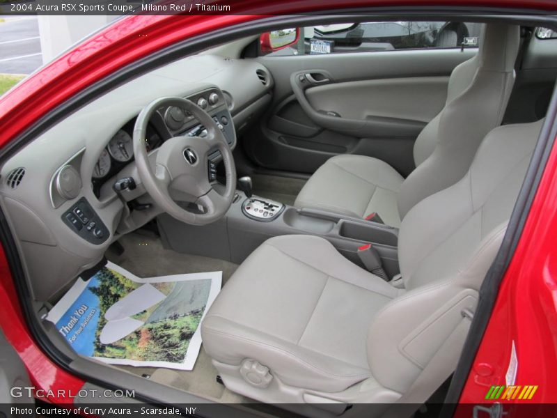 Milano Red / Titanium 2004 Acura RSX Sports Coupe