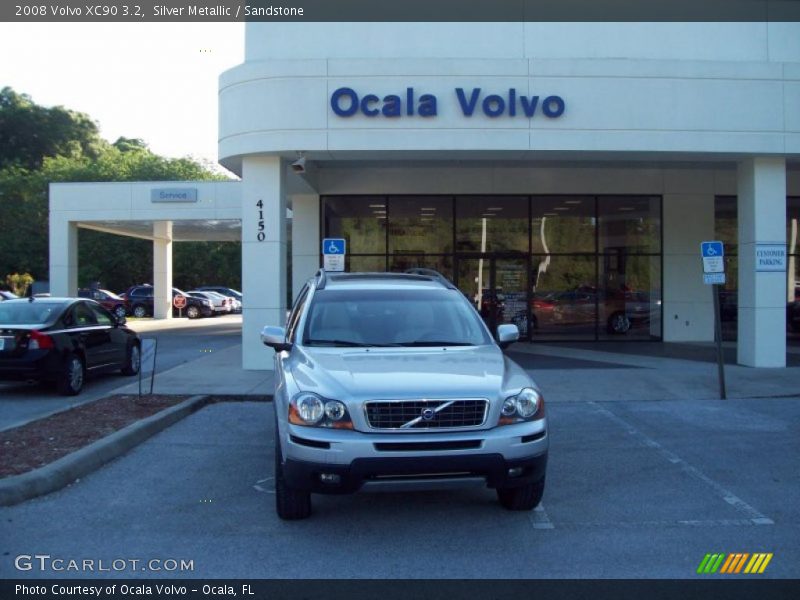 Silver Metallic / Sandstone 2008 Volvo XC90 3.2