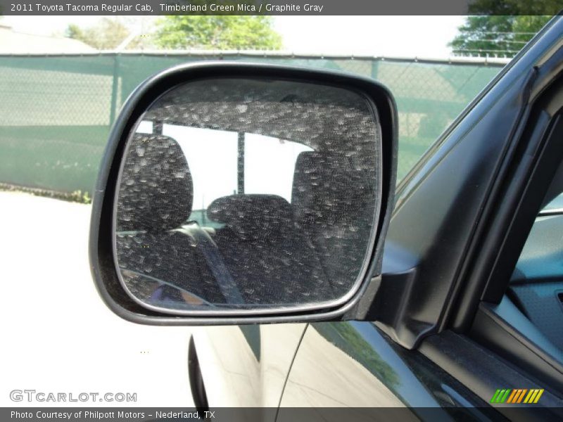 Timberland Green Mica / Graphite Gray 2011 Toyota Tacoma Regular Cab