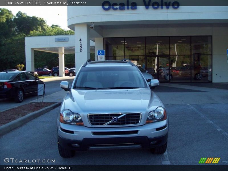 Silver Metallic / Sandstone 2008 Volvo XC90 3.2