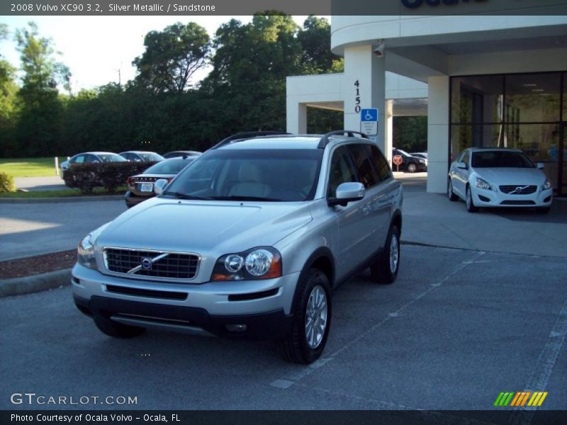 Silver Metallic / Sandstone 2008 Volvo XC90 3.2