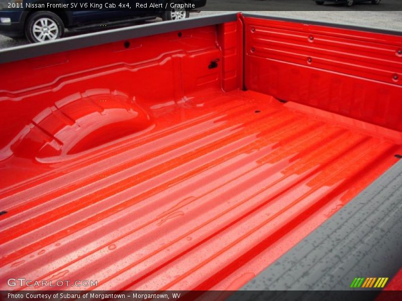 Red Alert / Graphite 2011 Nissan Frontier SV V6 King Cab 4x4