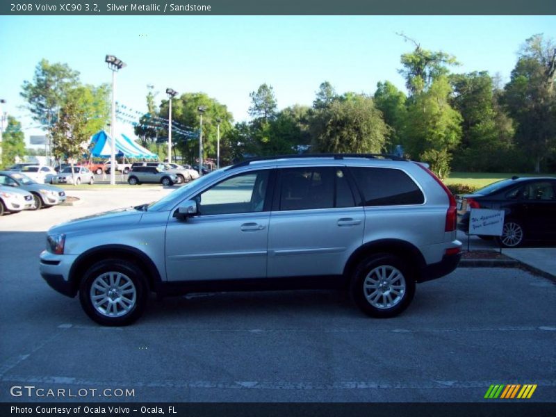 Silver Metallic / Sandstone 2008 Volvo XC90 3.2