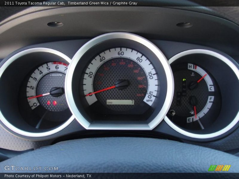  2011 Tacoma Regular Cab Regular Cab Gauges