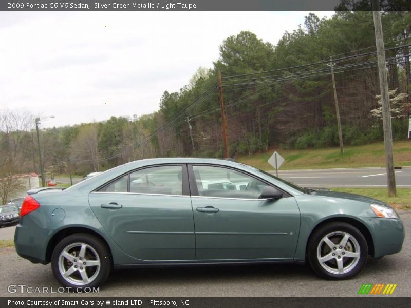  2009 G6 V6 Sedan Silver Green Metallic