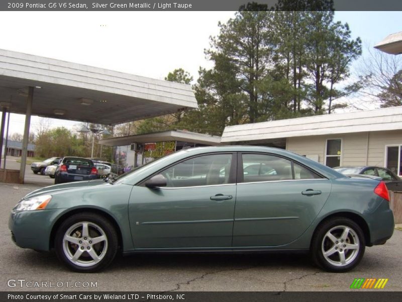  2009 G6 V6 Sedan Silver Green Metallic
