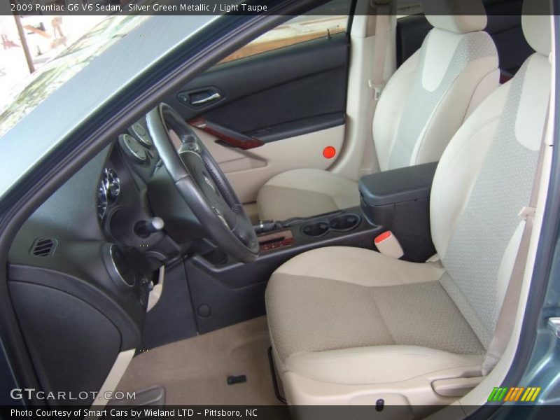  2009 G6 V6 Sedan Light Taupe Interior