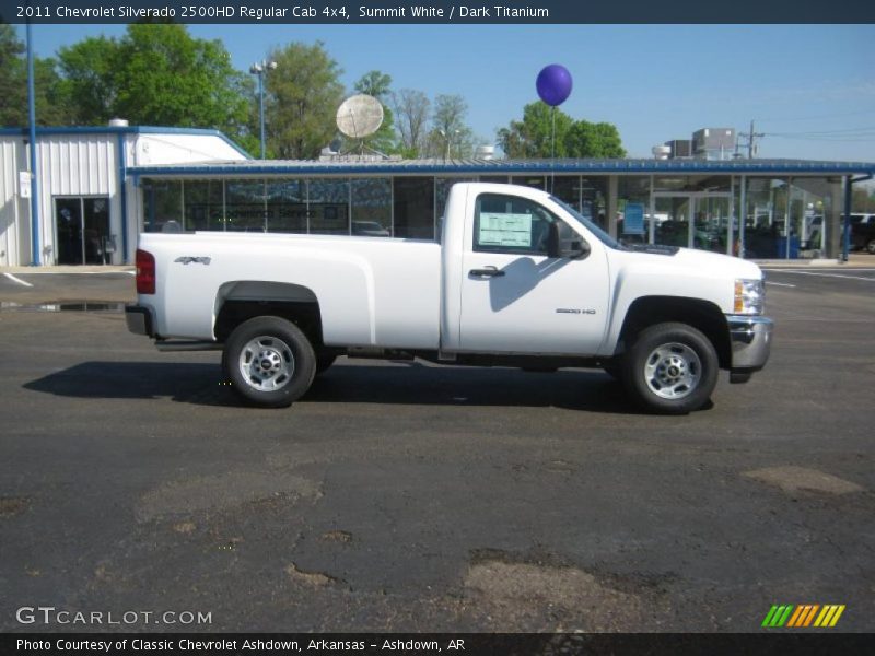  2011 Silverado 2500HD Regular Cab 4x4 Summit White