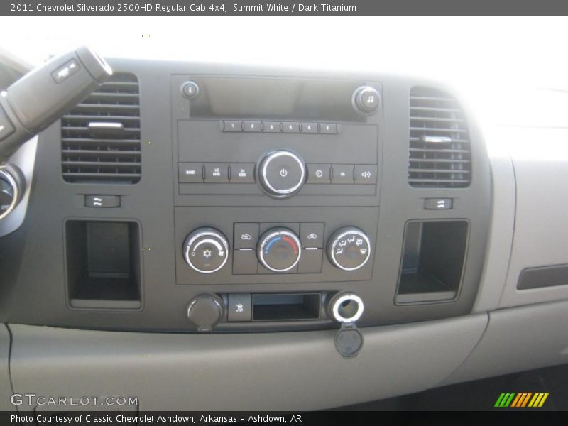 Summit White / Dark Titanium 2011 Chevrolet Silverado 2500HD Regular Cab 4x4