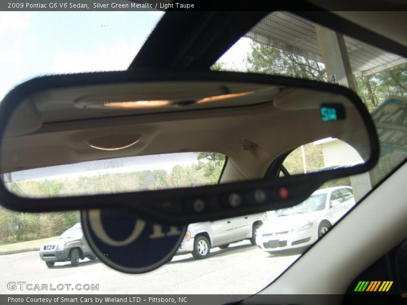 Silver Green Metallic / Light Taupe 2009 Pontiac G6 V6 Sedan
