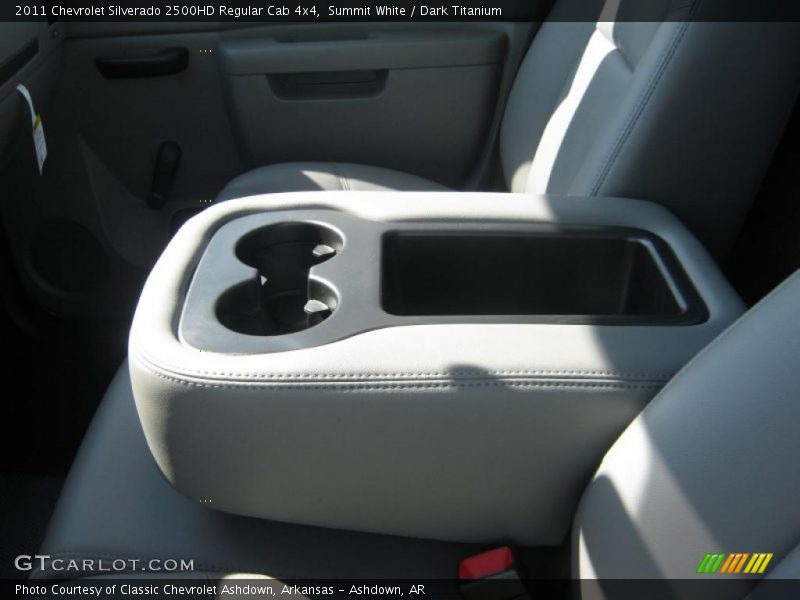 Summit White / Dark Titanium 2011 Chevrolet Silverado 2500HD Regular Cab 4x4